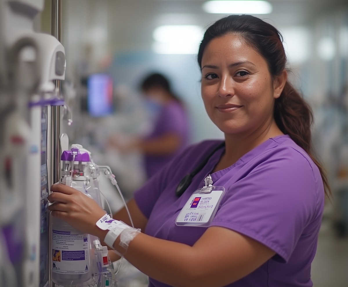 Healthcare Professional in Action
