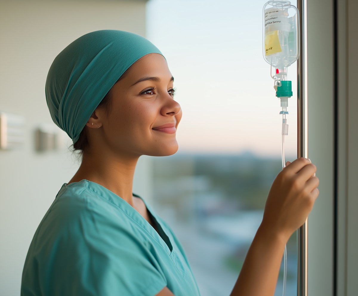 Medical Professional in Scrubs